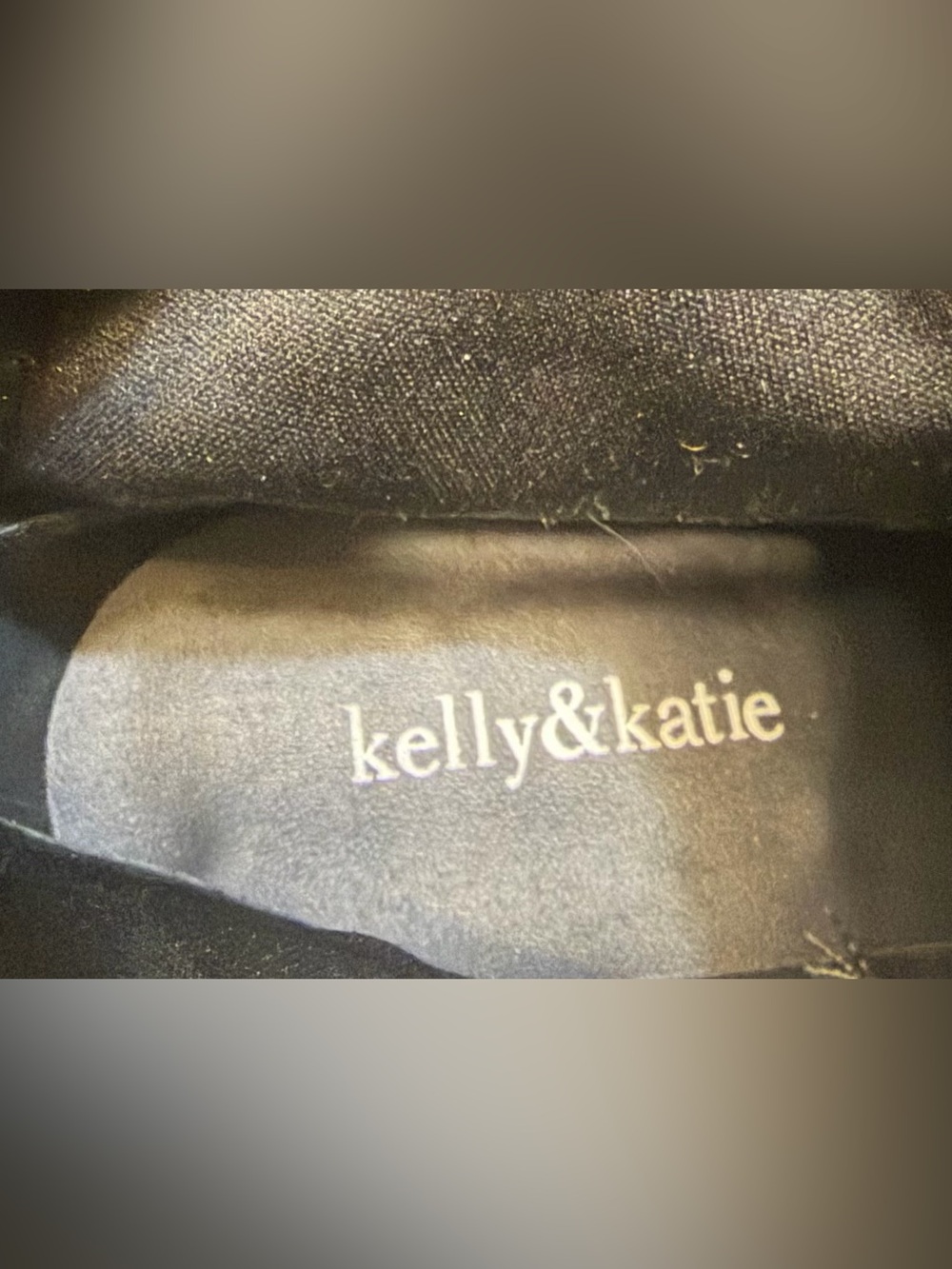 Kelly & Katie Women’s Christy Black Leather Slouch Boot - Size 7.5 - Picture 7 of 16